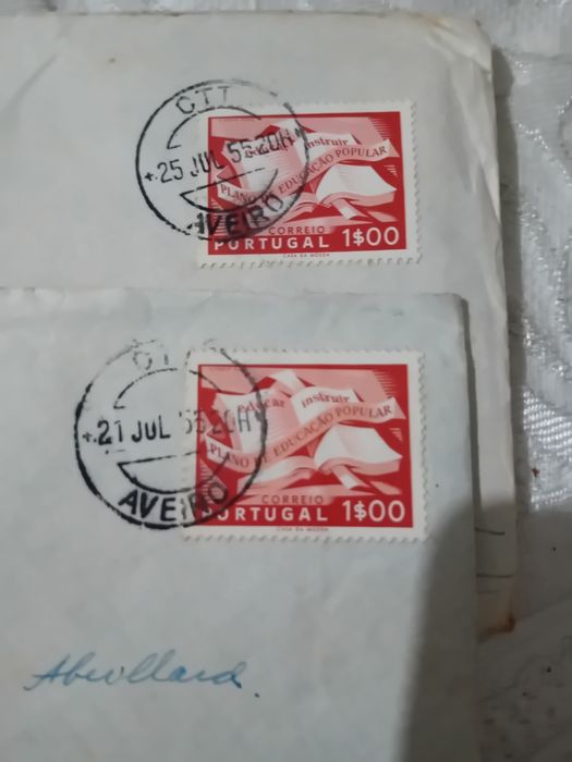 Selos antigos anos de salazar