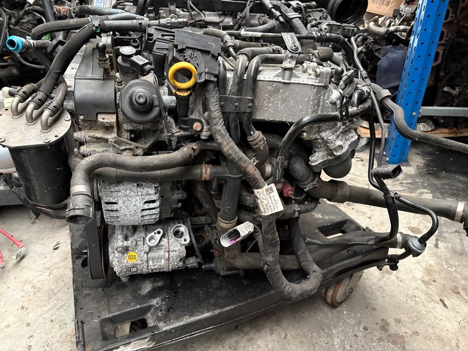 Passat b8 golf 7 2.0 tdi 110 kw Silnik kompletny CRLB CRL