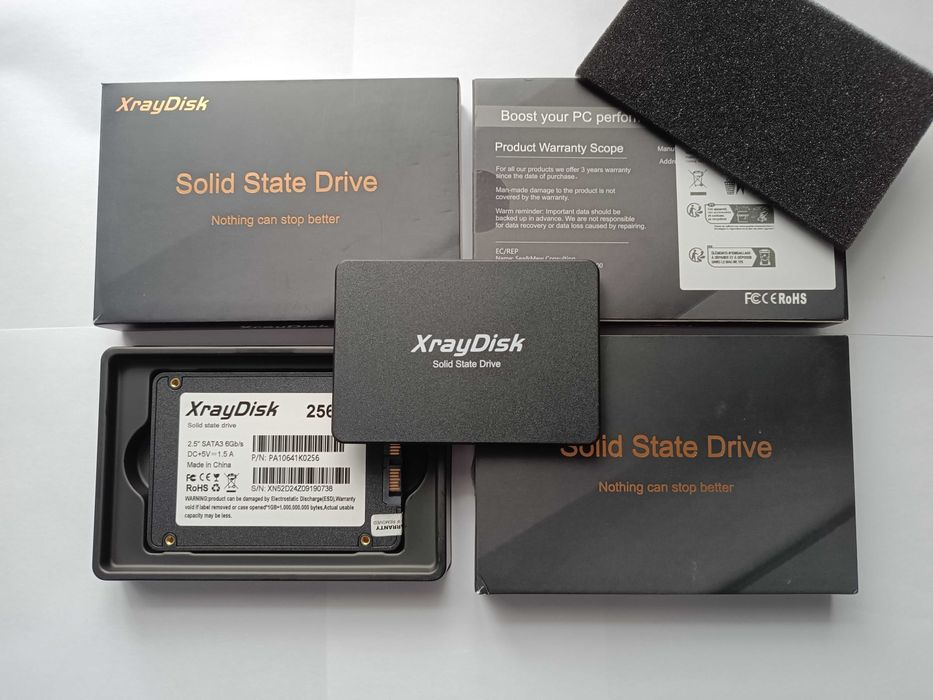 Нові SSD Goldenfir 120+ ГБ (sata 2.5") M.2