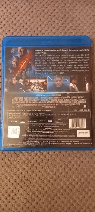 Gra Endera blu-ray