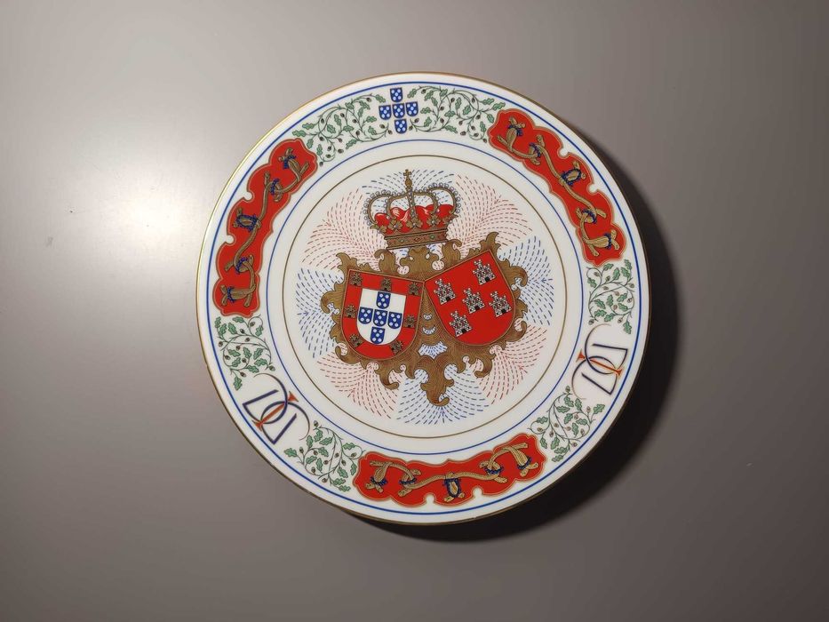 Prato Comemorativo — Casamento de D. Duarte & D. Isabel Herédia (1995)
