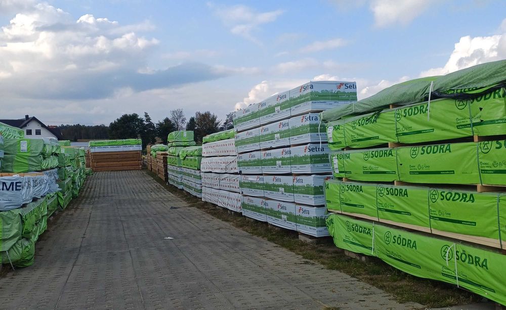 Drewno klejone BSH świerk, GL24, klasa Si wizualna 120X120  BRUTTO!