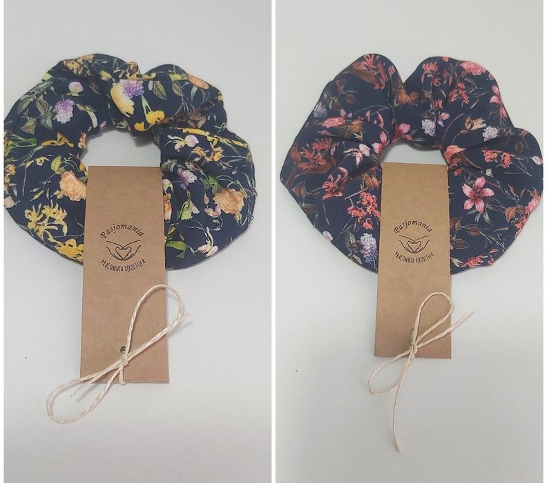 Scrunchies do włosów