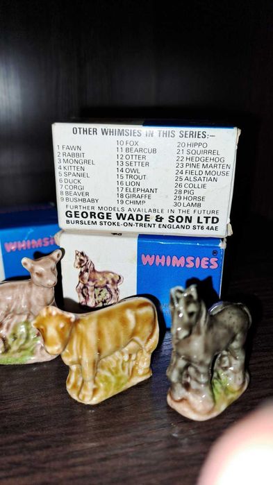 Колекційні фарфорові фігурки тварини