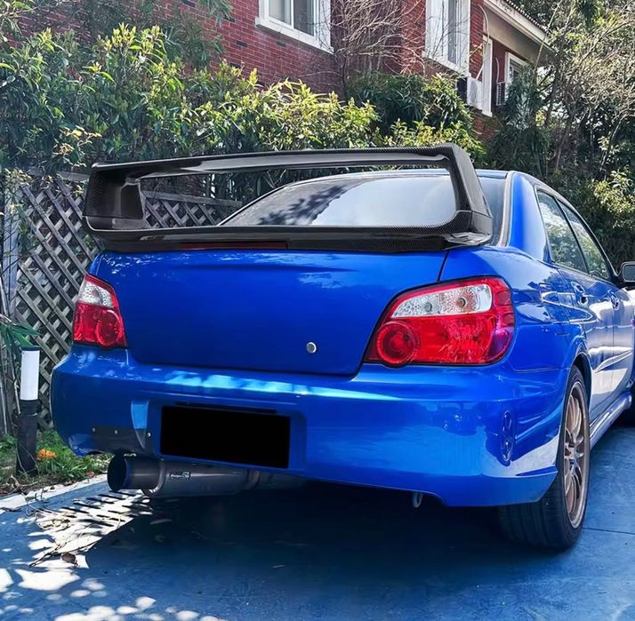 Спойлер Subaru WRX STI бленда Субару ВРХ СТИ накладка на багажник ляду антикрыло лавка сті