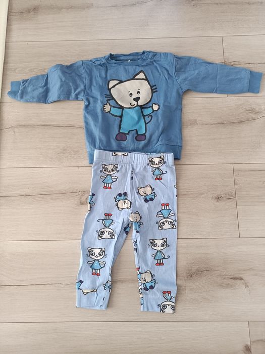 Dres niemowlęcy chłopięcy kicia kocia