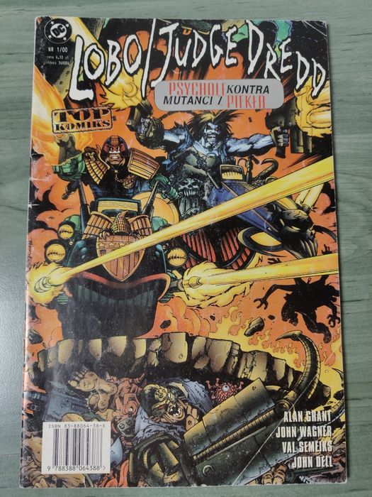 Komiks DC Lobo / Judge Dredd NR 1/00 TOP KOMIKS