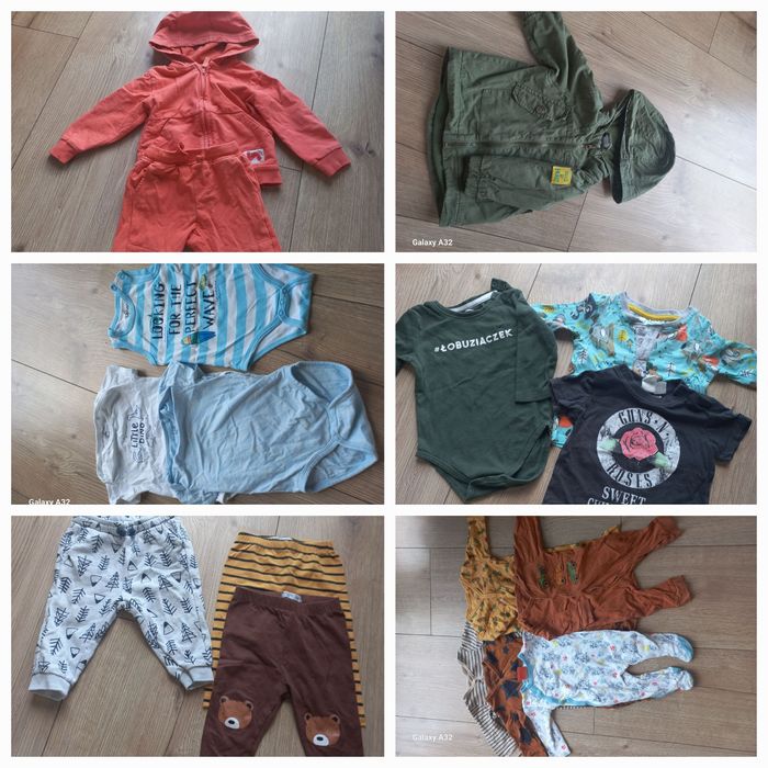 Ubrania dla chłopca r.74