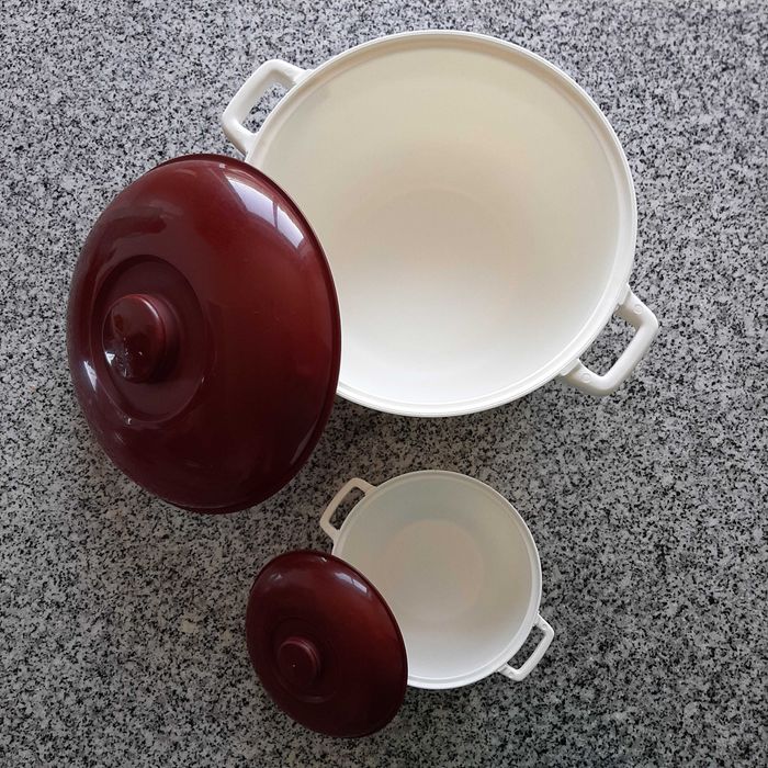 Conjunto de 2 Panelas para Microondas