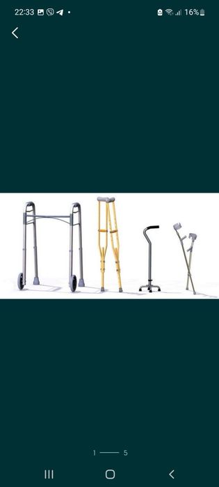 Прокат костылей, Аренда кресел , ролаторов, туалетов , ходунков ...