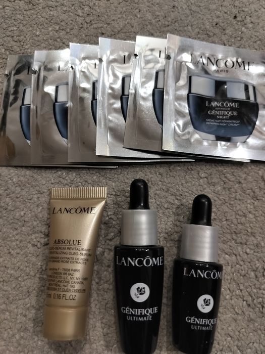 Lancome zestaw kosmetyków serum Confique ultimatate7 i 10 ml , absoute