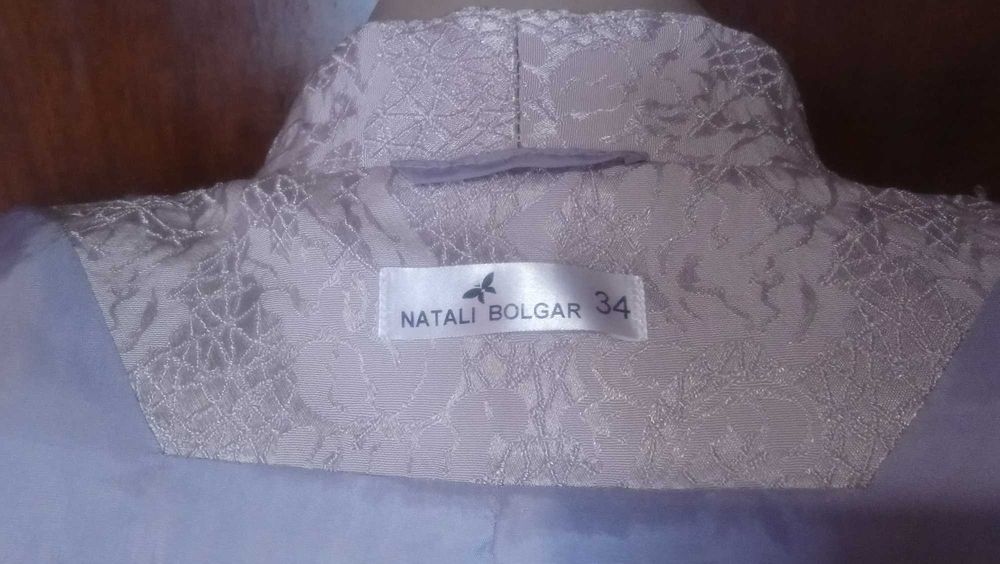 Жакет р.40-42 перлинно-рожевий з підкладкою бренд Natali Bolgar (Україна)