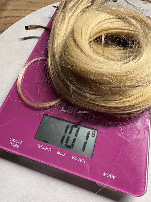 Wlosy naturalne blond do przedluzania