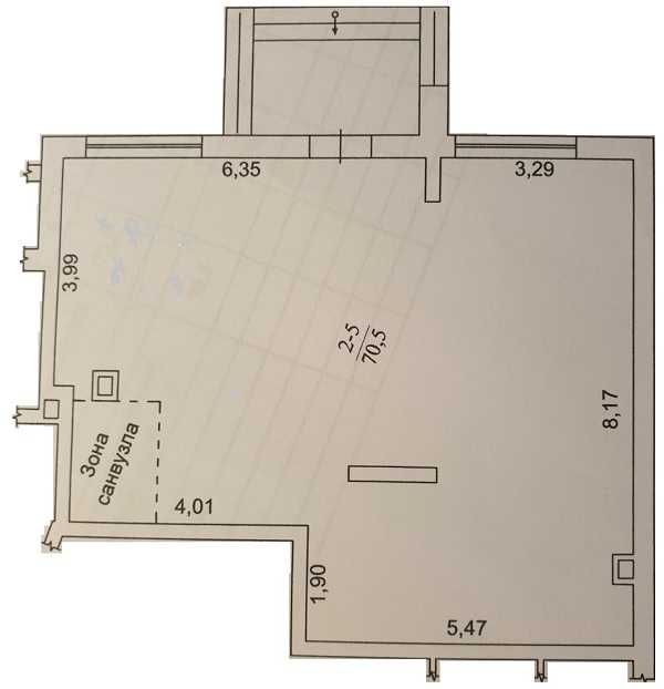 71м2, ТОП локація біля Сільпо, ЖК Нивки-Парк, 80% трафіку повз 71м2