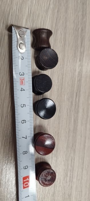 Tunele, rozpychacze do uszu 3 komplety