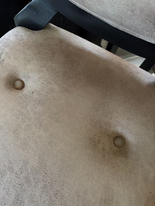 Cadeiras de camurça