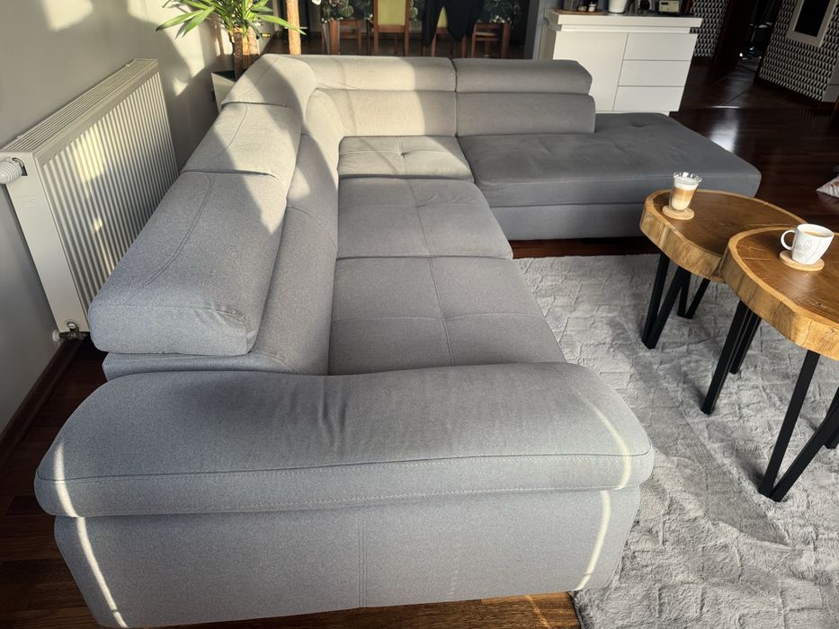 Narożnik z funkcja spania