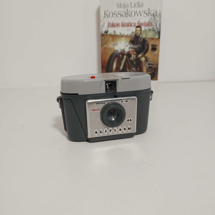 Ciekawy Angielski aparat analogowy Agiflash 44 Agilux  BOX