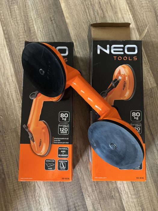 Ventosas para transporte de vidros