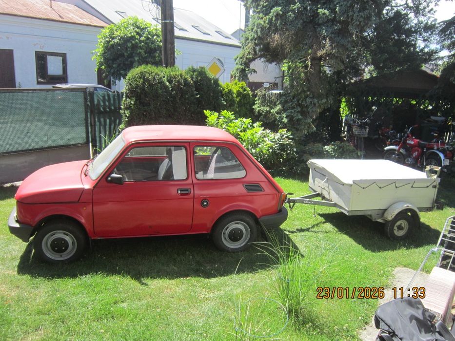 Fiat 126p 99r + przyczepka