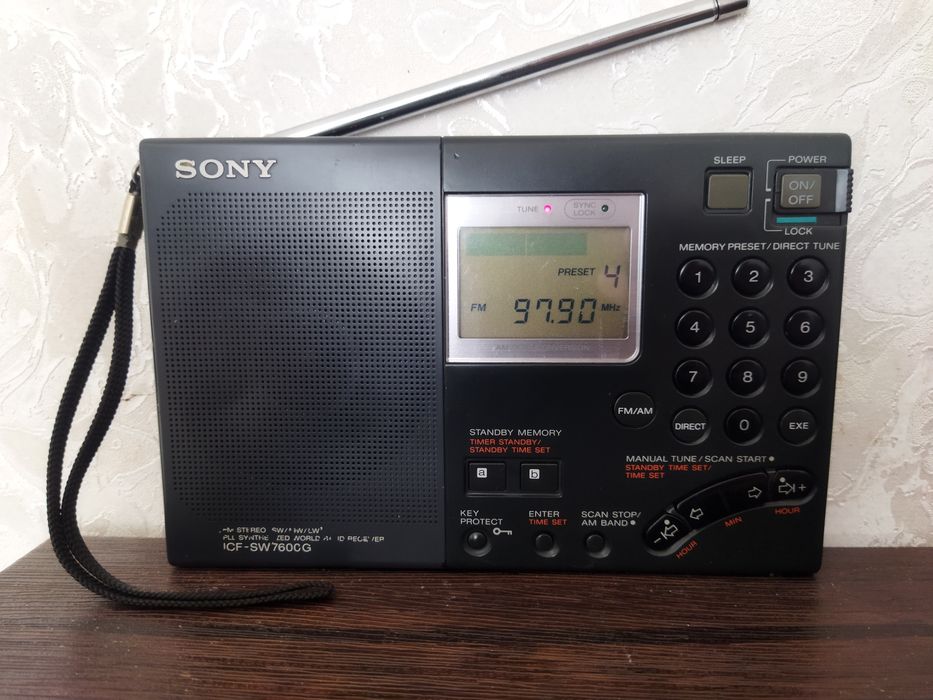 Радіоприймач sony  isf sw7600g