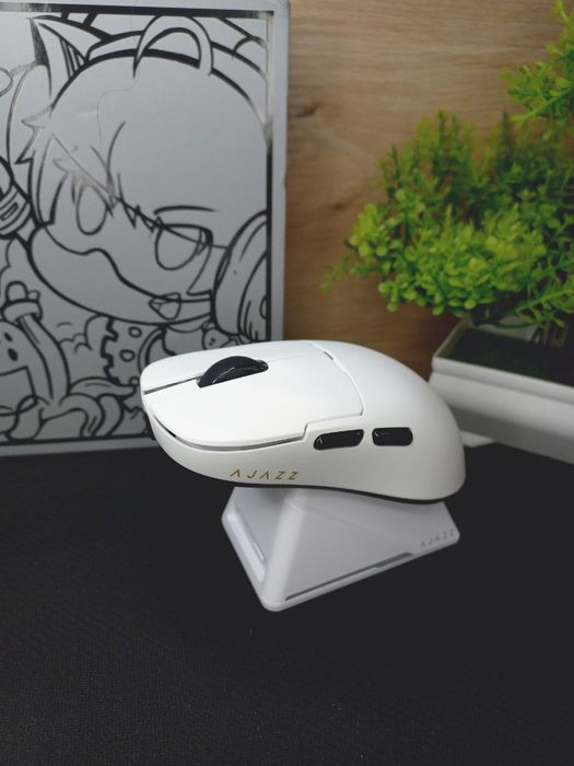 НОВА Ігрова миша Ajazz AJ159 APEX PAW3950 Док-станція з дисплеєм