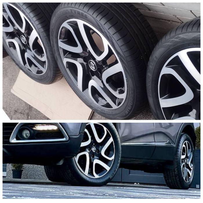 R17 4 100 диски Renault с шинами премиум класса Nokian.