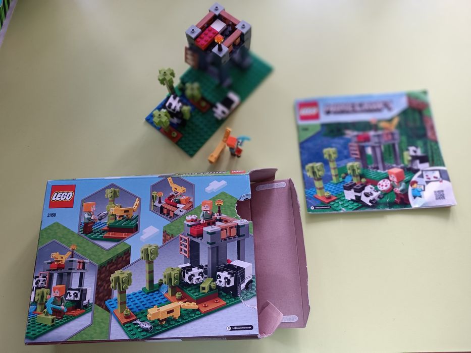 Конструктор Лего Lego 2158 Minecraft Майнкрафт Розплідник панд