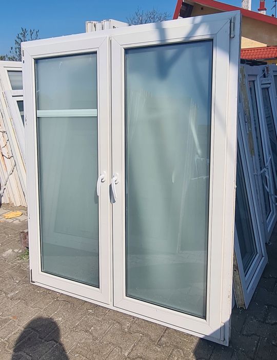 OKNA Używane 147X174 OKNO KacprzaK Plastikowe PCV Białe Lider Okna OLX