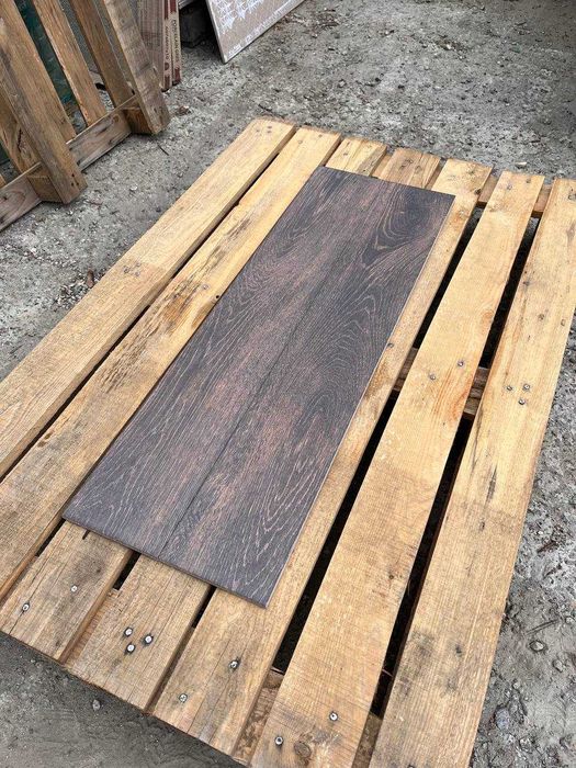 Плитка под Дерево на Пол Коричневая Вуд 15х90 см