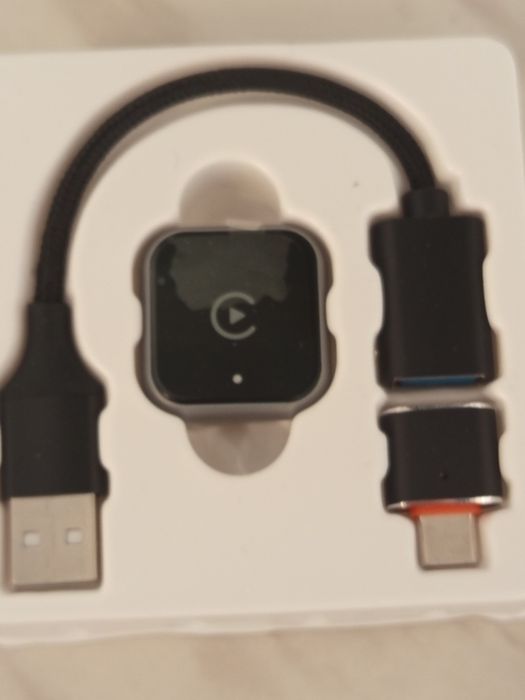 Bezprzewodowy Adapter Apple CarPlay / Android Auto - Mynoveex 2025 - NOWY!
