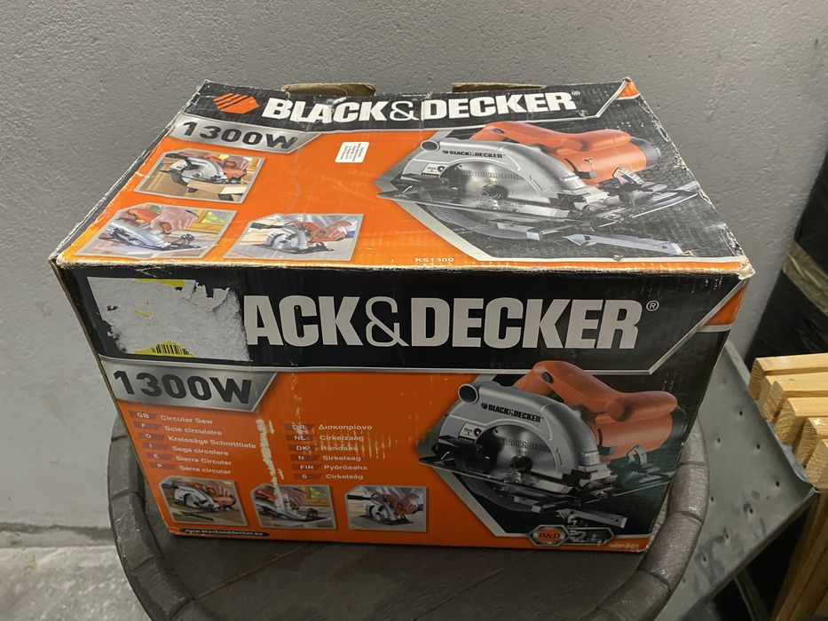 Pilarka tarczowa Black & Decker KS1300 1300W  | stan BDB | karton