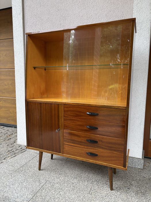 Swietny Stan! Designerska Witrynka Lata 70te XXw Design PRL