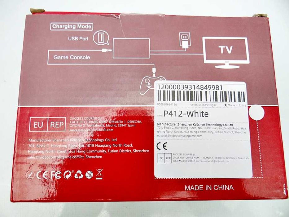 Bezprzewodowy PAD z wibracjami do konsoli PS3, PS4, PC Gaminja P412 W