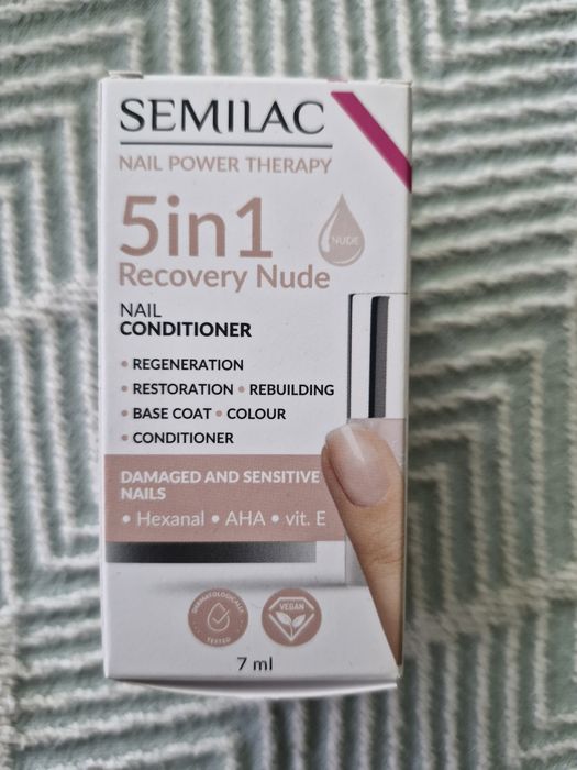 Semilac odżywka 5w1 recovery nude