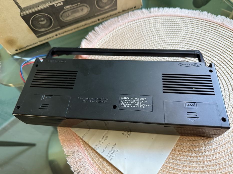 Retro Walkman uszkodzony