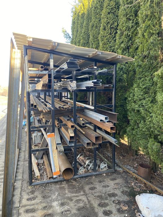 Regał magazynowy profile 6m