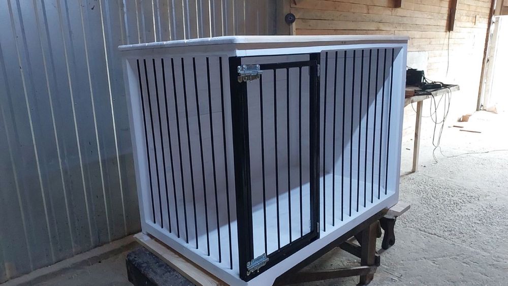 Будки та вольєри для собак (Великий вибір, індивідуальні замовлення)