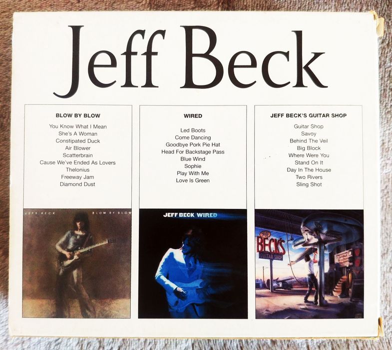 Pack Jeff Beck - 3 Cds423594150174412802