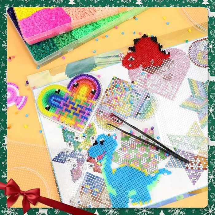 Mega Zestaw 9000 Prasowanka Koraliki Do Prasowania Xxl Kreatywny