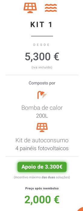 Bomba calor e Fotovoltaico