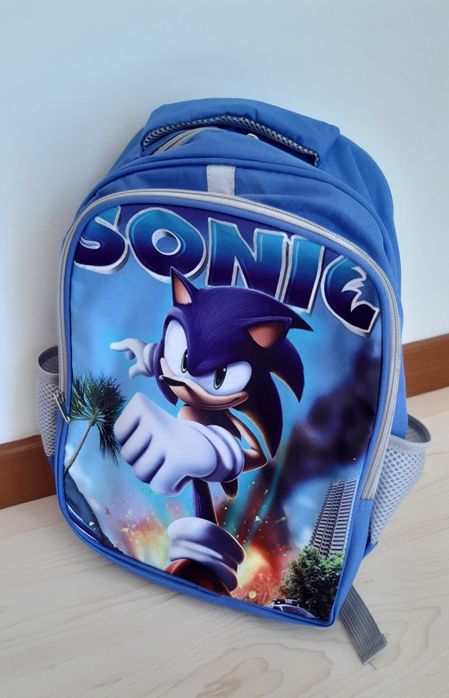 Mochila escolar Sonic64552845587457123