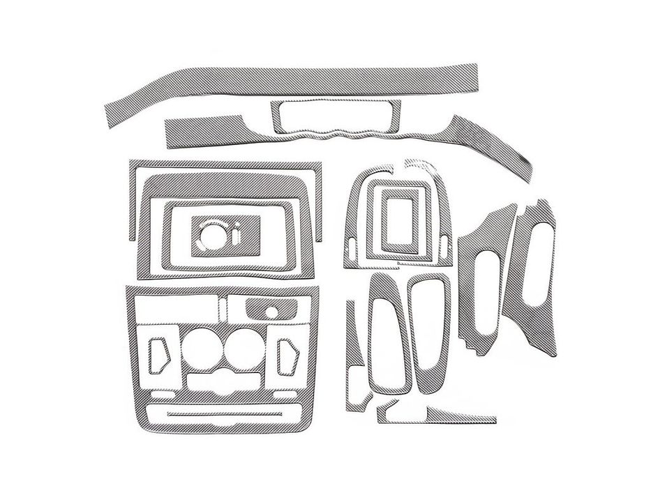 Mercedes Vito W639 2006-2014 Накладки на панель (Meric) Дерево