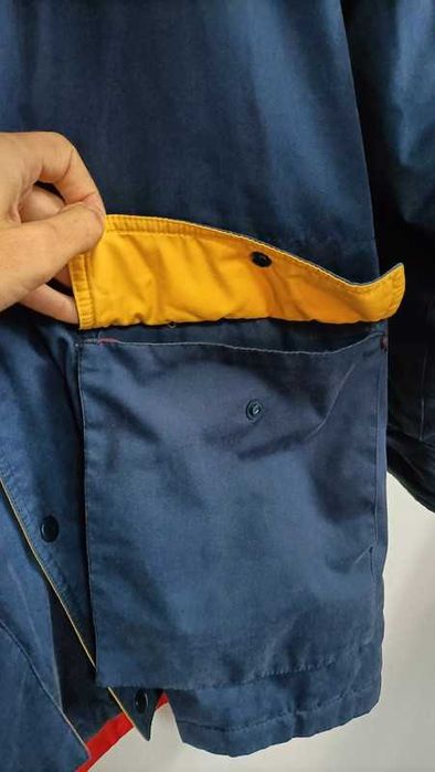 Casaco Parka Shell Vintage Racing