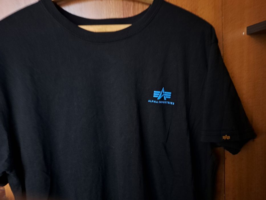 Футболка Alpha Industries Basic Small Logo Tee