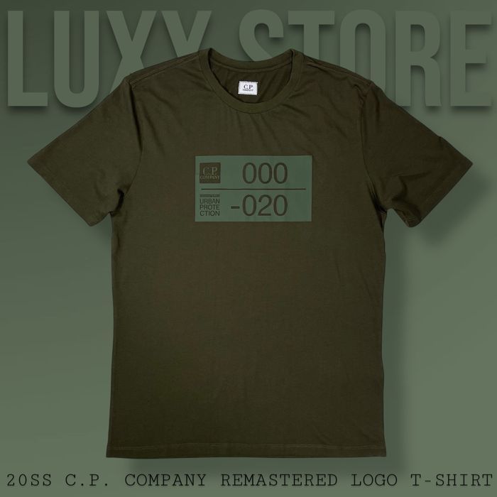 Футболка C.P. Company Remastered Logo (C P, CP, сипикомпани)