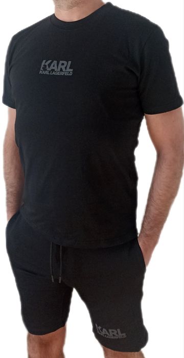 Karl Lagerfeld komplet spodenki+t-shirt r.M,XXL