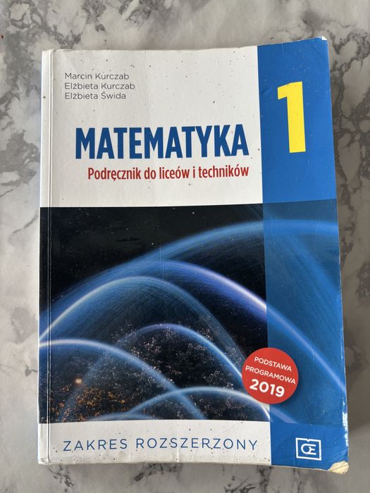 Podręcznik matematyka 1 do liceów i techników