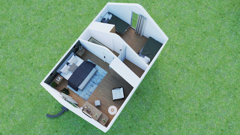 Dom szkieletowy całoroczny 70 m² - View 5