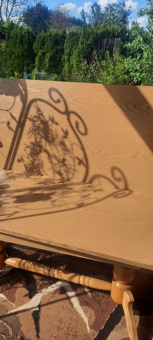 Stół rozkładany drewniany